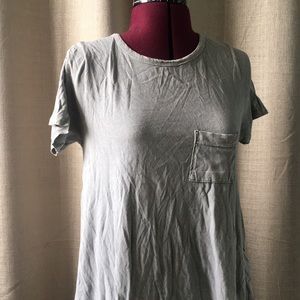 Gray slightly acid washed Carly